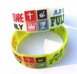 Churches silicone wristbands